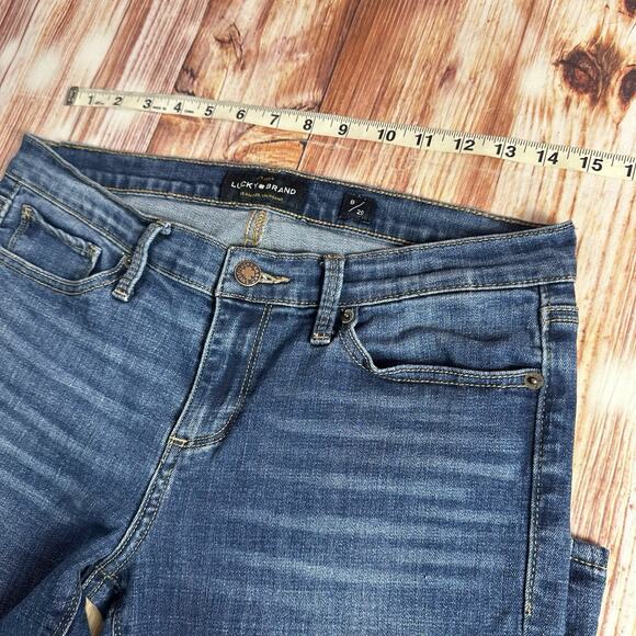 Lucky Brand CHARLIE SKINNY Jeans Size 8/29 Ankle Low Rise Denim Pants 30x27.5 - Picture 5 of 12